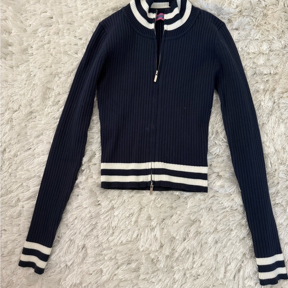 Edikted Pluto Ribbed Cardigan - Picture 3 of 7